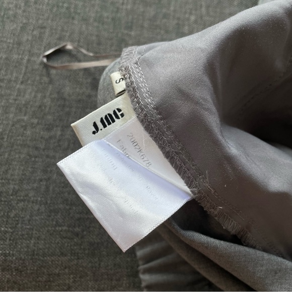 Grey Wide Leg Trousers - Picture 6 of 6